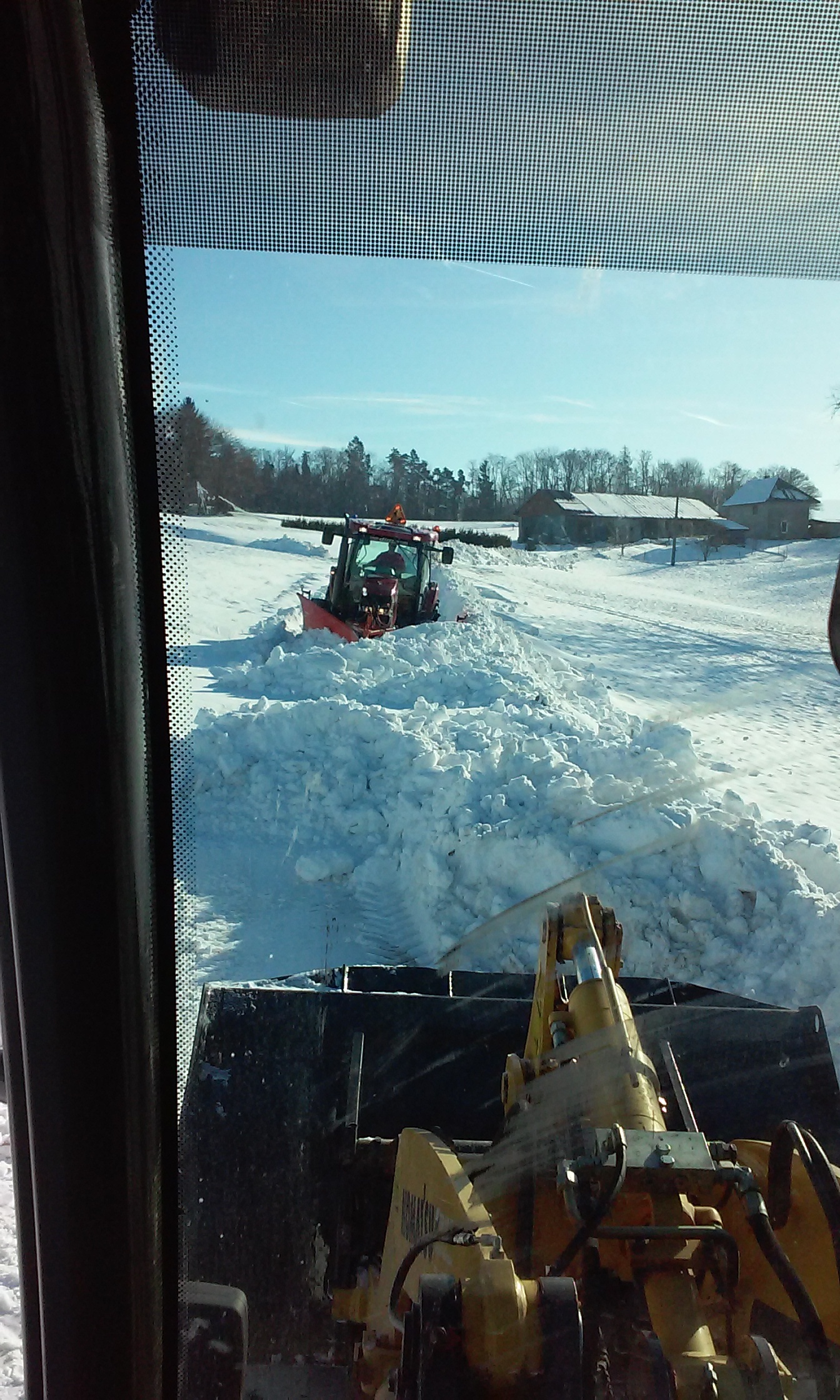 Déneigeuse en savoie picon regis entralacs